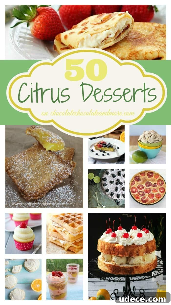 50 Zesty Citrus Desserts: Bright Recipes for Every Occasion 2 50 Citrus Desserts! Lemon, Lime, Orange, you have to love these flavors. Add one of them to a dessert and let your taste buds dance as tart and sweet mingle together.