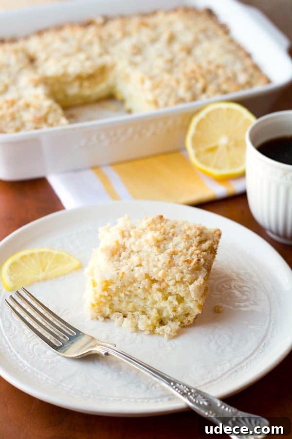 50 Zesty Citrus Desserts: Bright Recipes for Every Occasion 27 Lemon Cream Cheese Coffee Cake