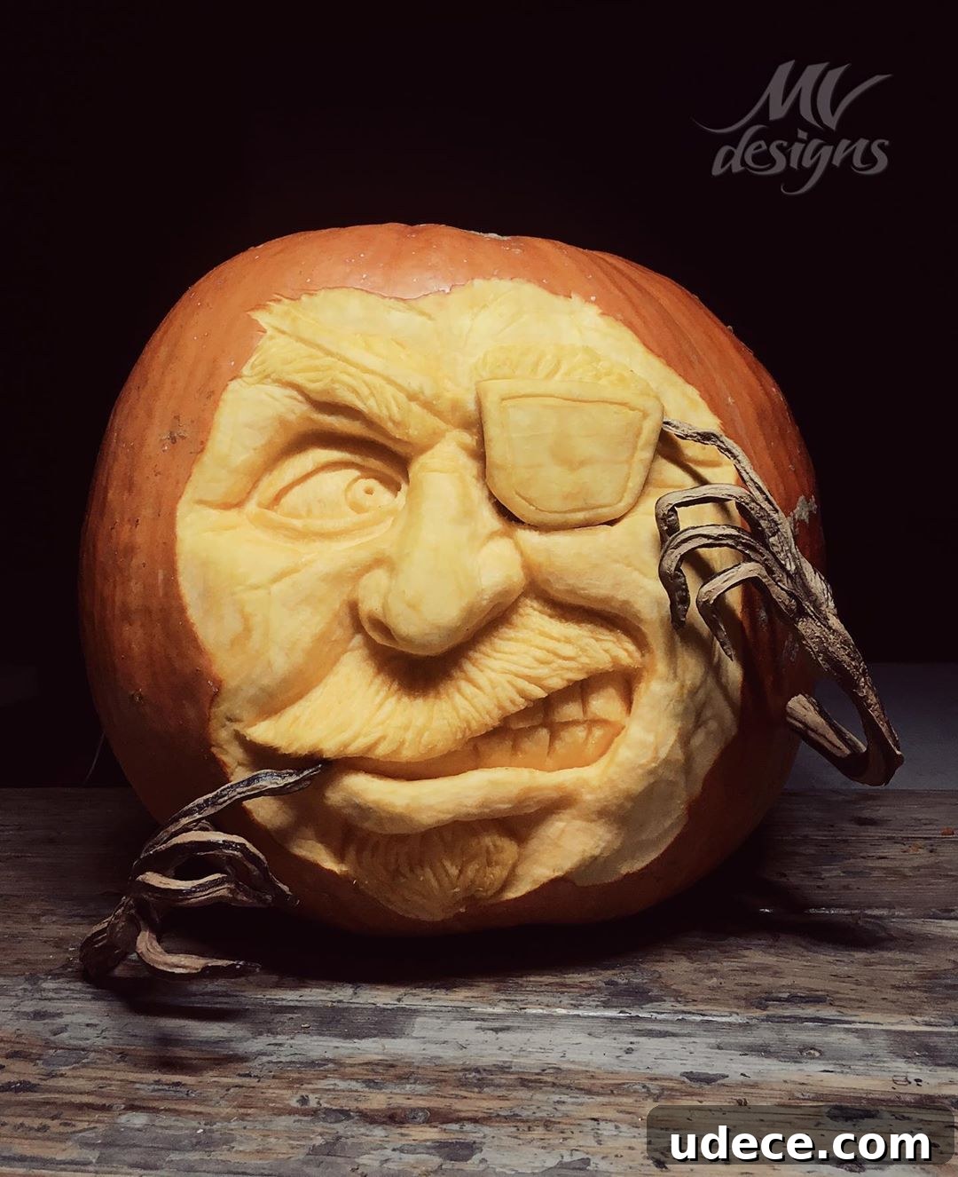 25+ Creative Pumpkin Carving Ideas for Halloween Decorations 22 Pirate Carved Pumpkin | 25+ Creative Carved Pumpkins