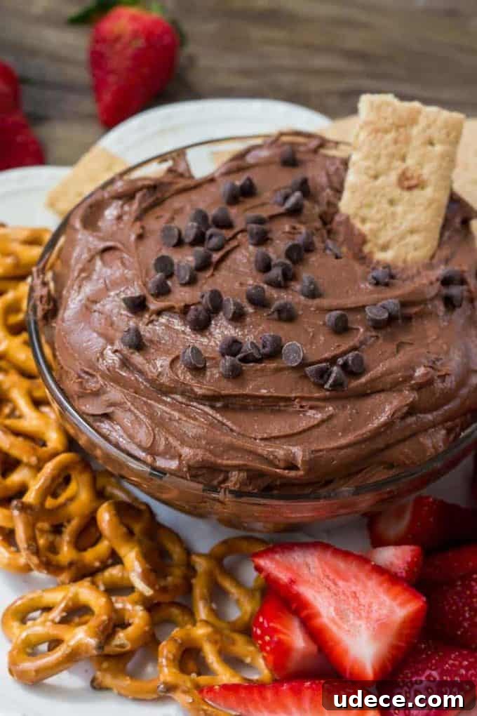 Brownie Batter Dip | Sweet Dip Recipes