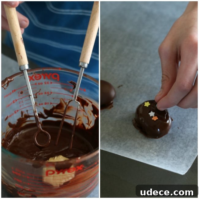 Allergen-Free Chocolate Easter Eggs: Safe Treats for Spring 6 Dipping gluten-free dairy-free chocolate