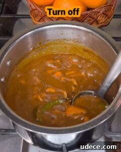 Tangy Orange Peel Kuzhambu Recipe — South Indian Vathakuzhambu 5 Served orange peel kuzhambu