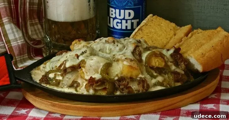 Philly Cheesesteak Tots