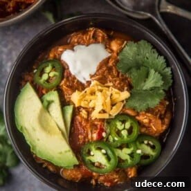 Smoked Chicken Chili Recipe: Hearty Texas-Style Slow-Smoked Chili 6 Bowl of Chicken Chili