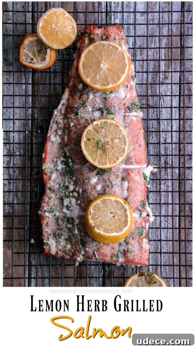 Lemon Herb Grilled Salmon Recipe for Perfect Flaky Fish 4 Lemon Herb Grilled Salmon Recipe