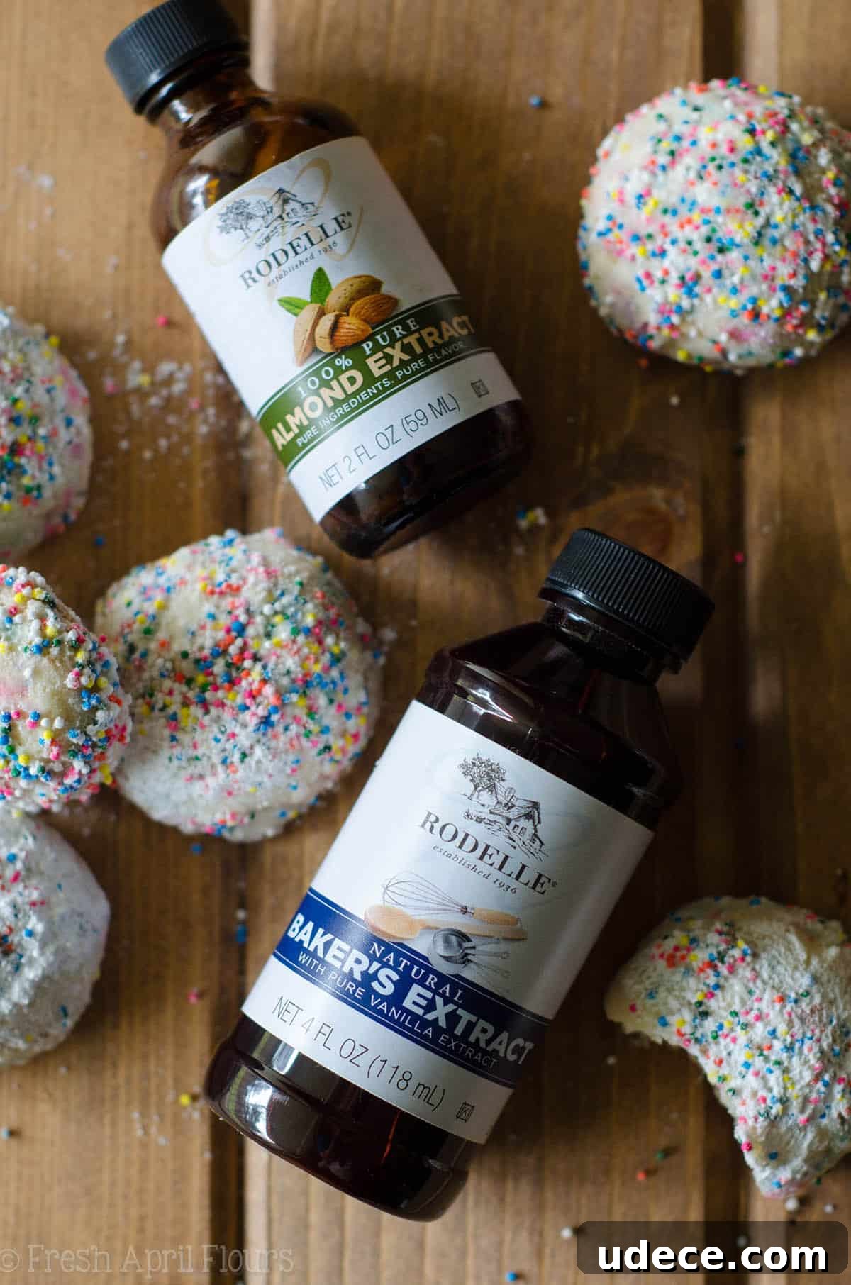 Funfetti Snowball Cookies: Colorful Cookie Bite Recipe 7 Funfetti Snowballs: Buttery, melt-in-your-mouth shortbread cookies filled with colorful sprinkles and rolled in powdered sugar.
