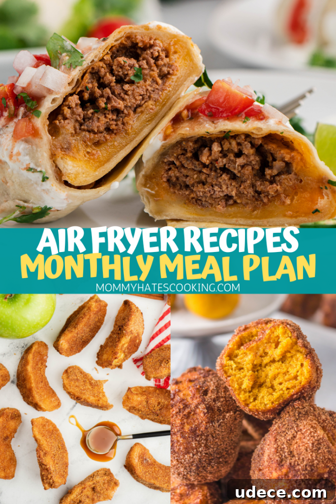 30-Day Air Fryer Meal Plan: Monthly Recipes & Weekly Menu 43 air fryer monthly meal plan