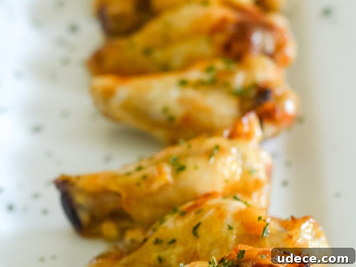 Image for Air Fryer Honey Garlic Chicken Wings
