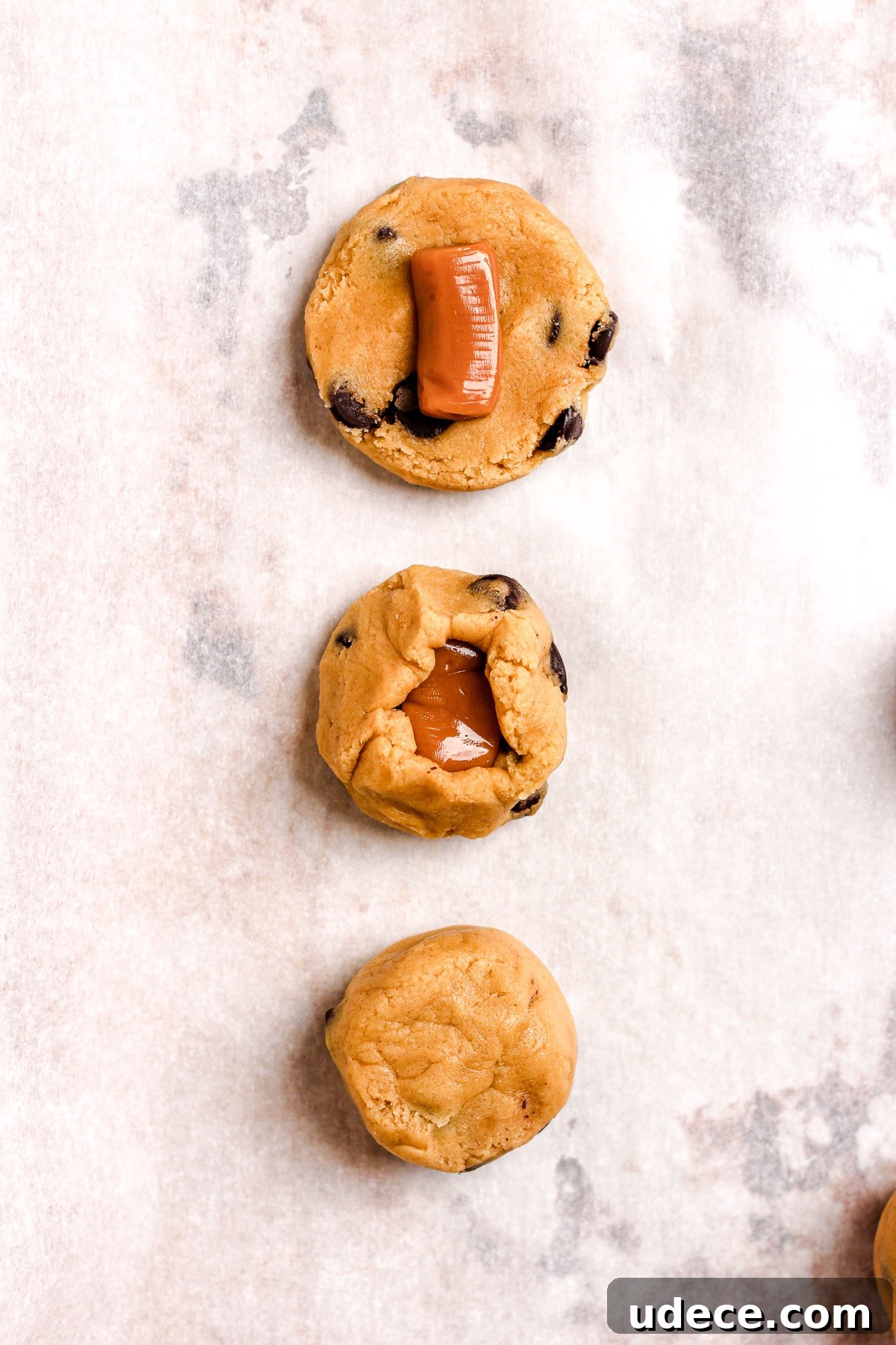 Chewy Caramel Chocolate Chip Cookies Recipe for Ultimate Flavor 11 img 6610 10