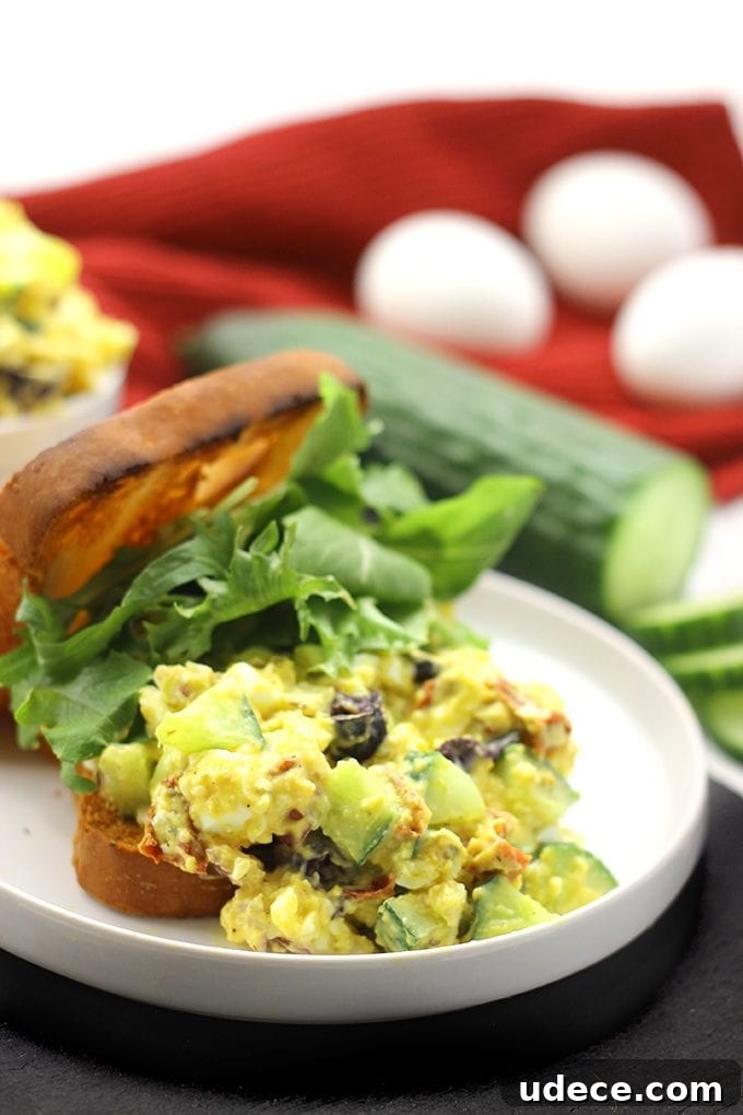 Mediterranean Egg Salad