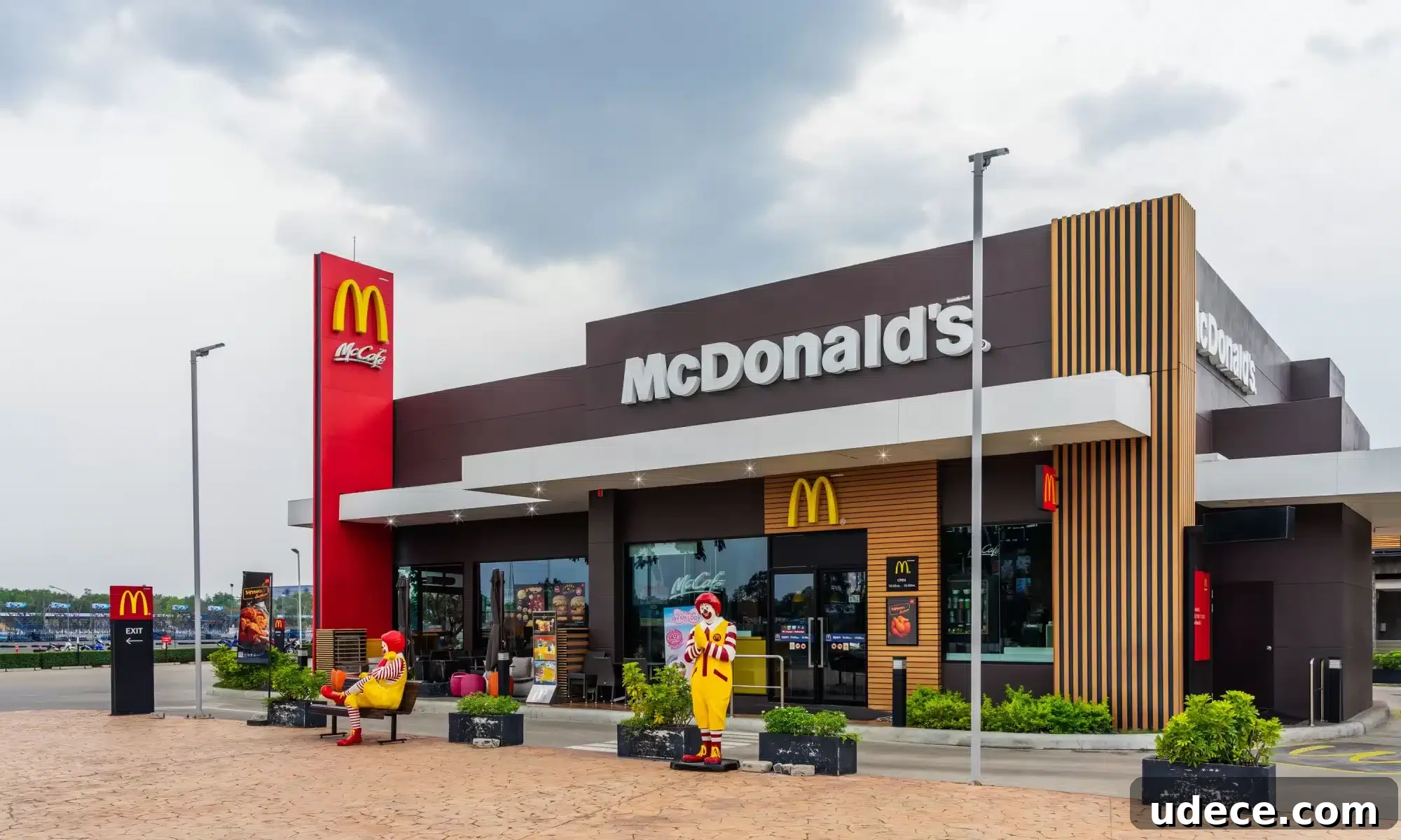 McDonald’s Vegan Menu: All Vegan Food & Drink Options 2026 2 McDonald's restaurant front view.