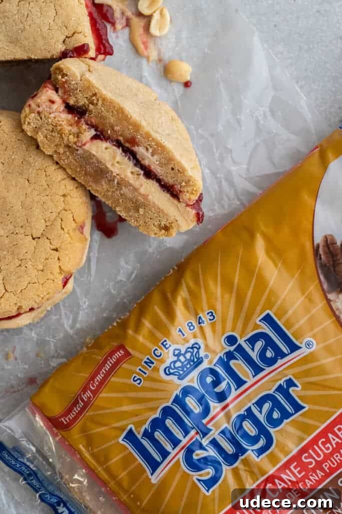 Imperial sugar bag with cookies