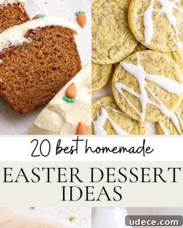 Easter desserts