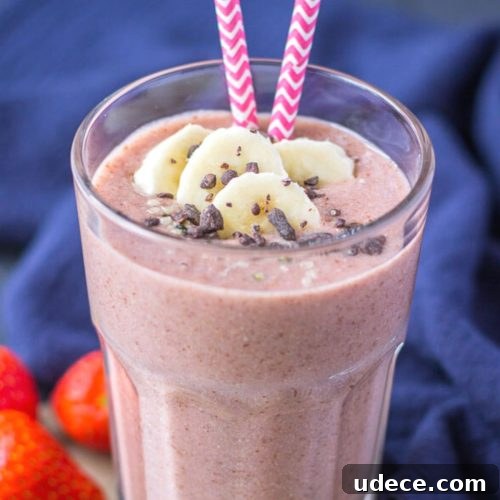 Strawberry Banana Smoothie featured image
