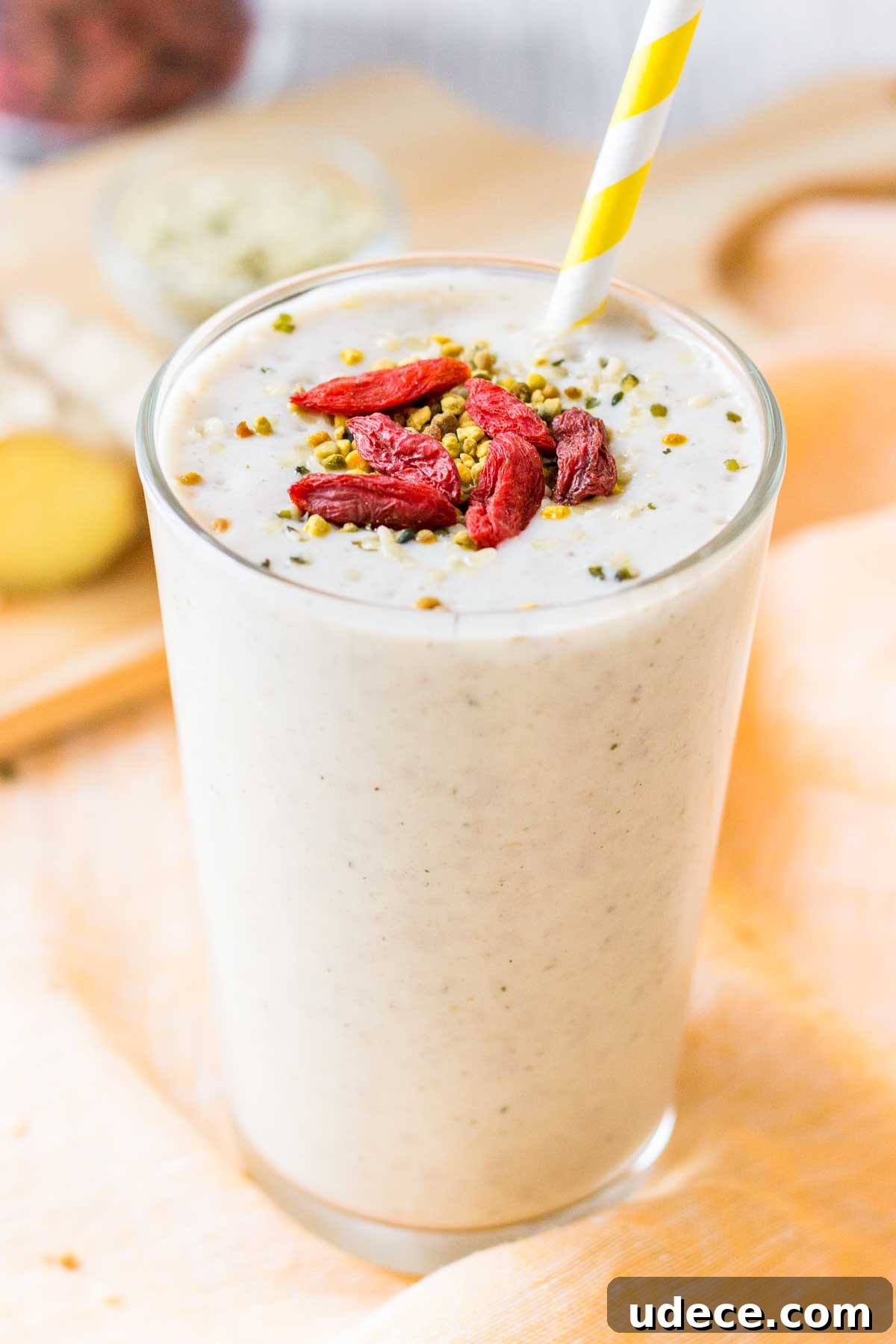 Creamy Ginger Banana Smoothie Recipe for Energy and Digestion 6 img 711 5