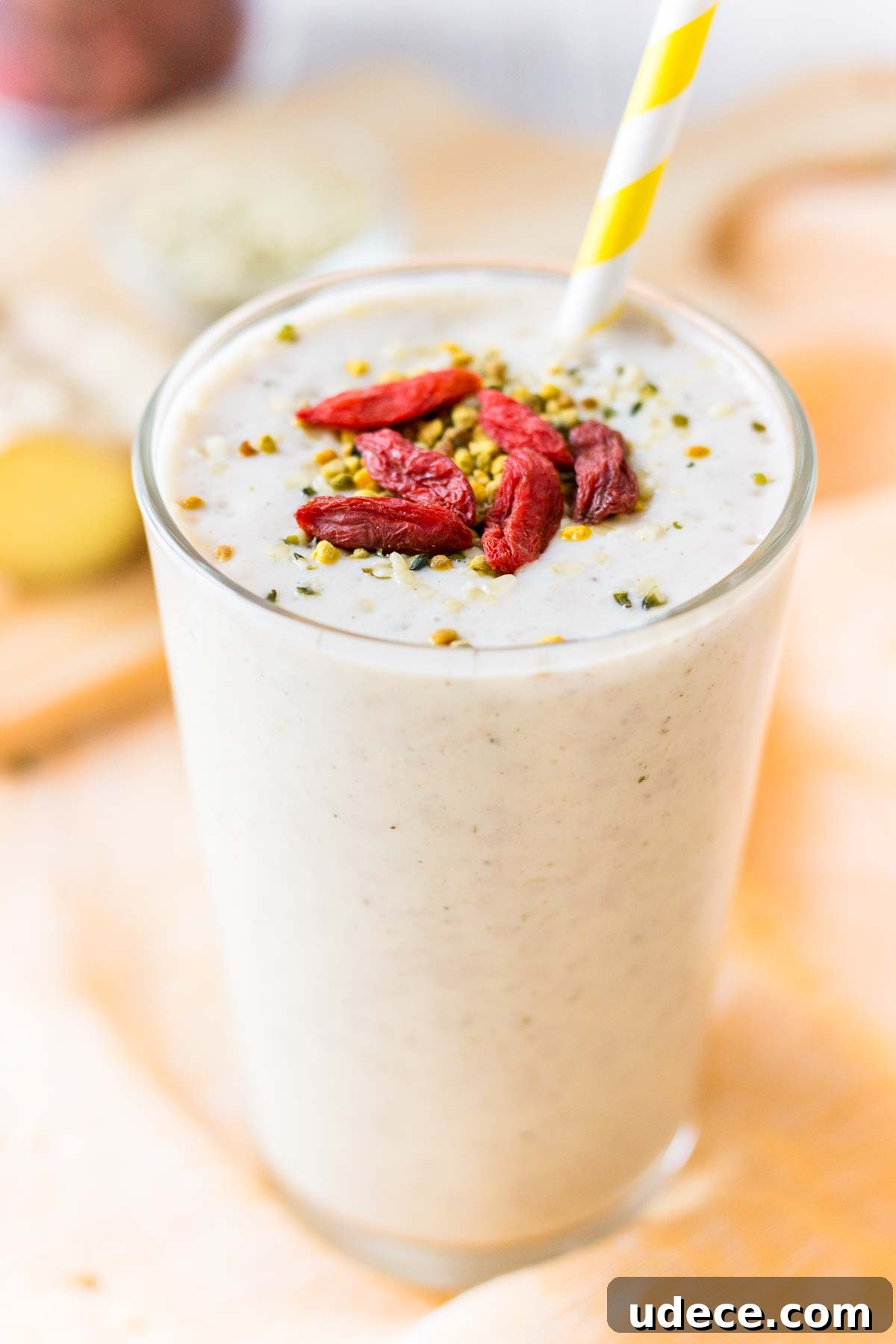 Creamy Ginger Banana Smoothie Recipe for Energy and Digestion 8 img 711 7