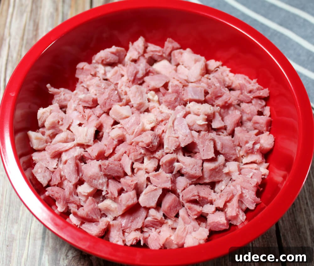 Low Carb Creamy Ham Soup4