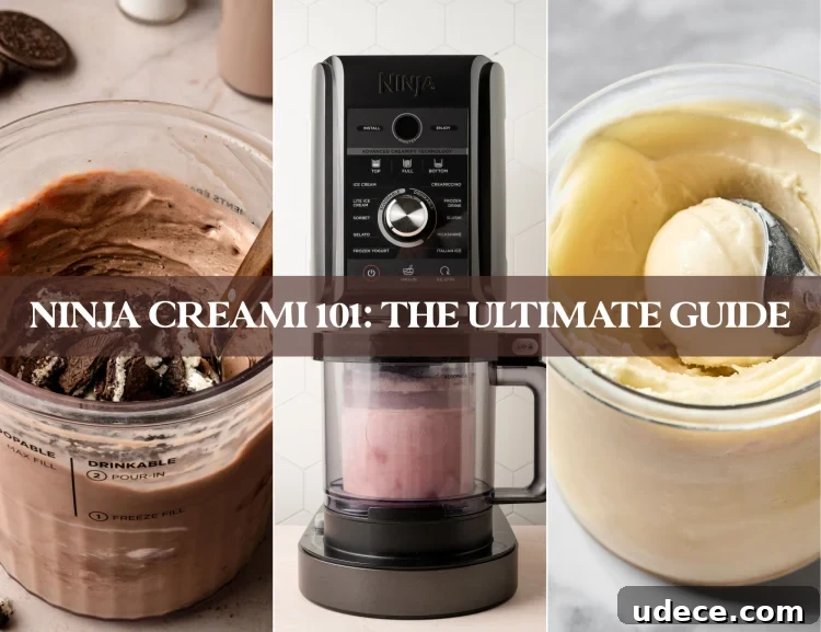 Ninja Creami guide cover