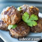 Classic Meatballs with Gravy