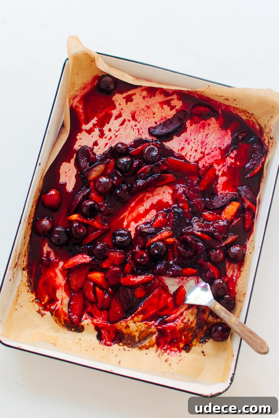 roasted balsamic stone fruit