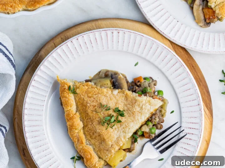 Image for Mushroom Lentil Pot Pie