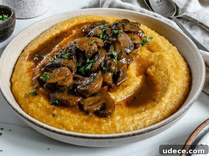 Image for Creamy Mushroom Polenta