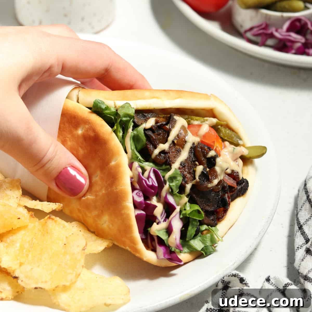 Image for Mushroom Shawarma
