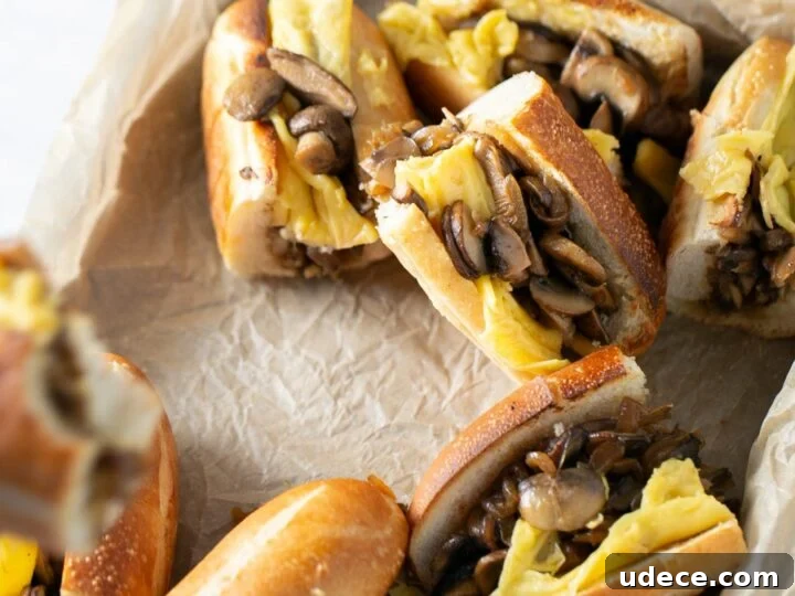 Image for Vegan Mushroom and Onion Sandwich
