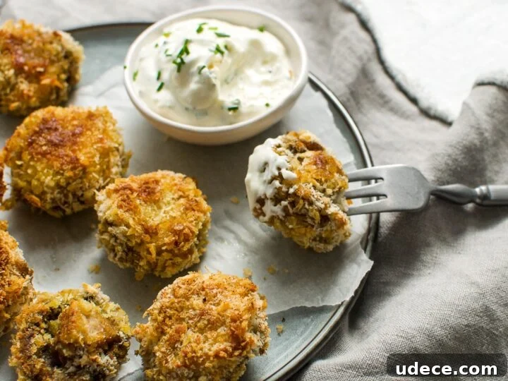 Image for Breaded Garlic Mushrooms