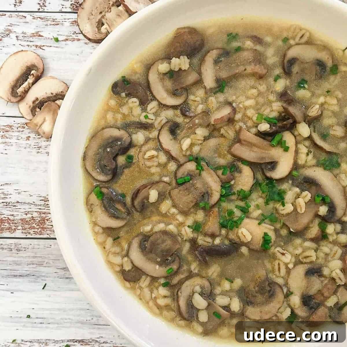 Image for Mushroom Barley Soup