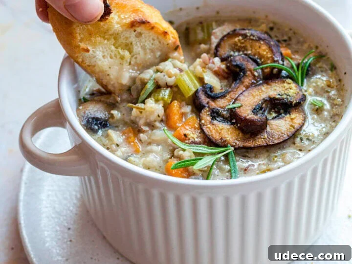 Image for Wild Rice Mushroom Soup