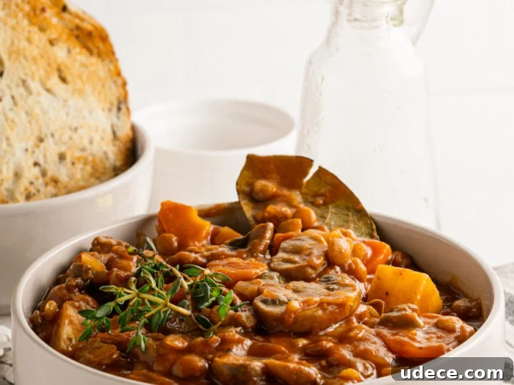 Image for Vegan Mushroom Lentil Stew