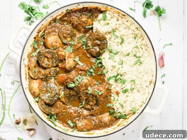 Image for Vegan Portobello Mushroom Curry