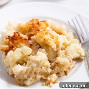 30+ Vegetarian Dinner Ideas That Make You Forget Meat Forever 16 Cauliflower au gratin.