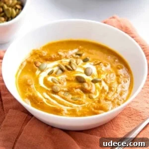 30+ Vegetarian Dinner Ideas That Make You Forget Meat Forever 19 Pumpkin soup.