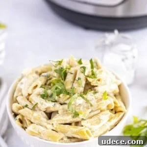 30+ Vegetarian Dinner Ideas That Make You Forget Meat Forever 22 Instant Pot Penne Alfredo.