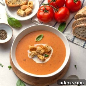 30+ Vegetarian Dinner Ideas That Make You Forget Meat Forever 9 Tomato bisque soup