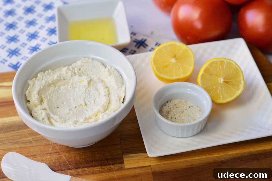 Creamy Feta and Tomato Bruschetta Recipe for Any Occasion 6 whipped feta for bruschetta recipe
