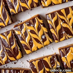 No Bake Peanut Butter Cookie Dough Bars with Chocolate Ganache - Olivia Adriance