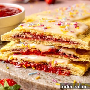 Gluten-Free Strawberry Pop Tarts - Olivia Adriance