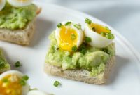 Avocado and Quail Egg Tea Sandwich Recipe
