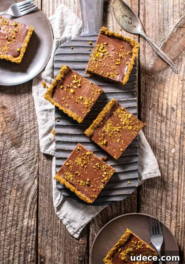 flourless chocolate tart with nut crust recipe