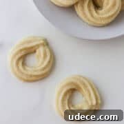 Featured image for Danish Butter Cookies (Valiljekranse).