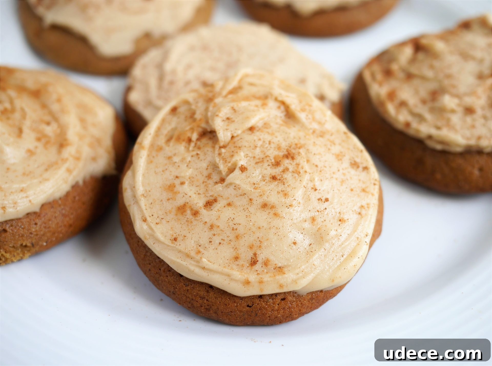 Frosted cookies