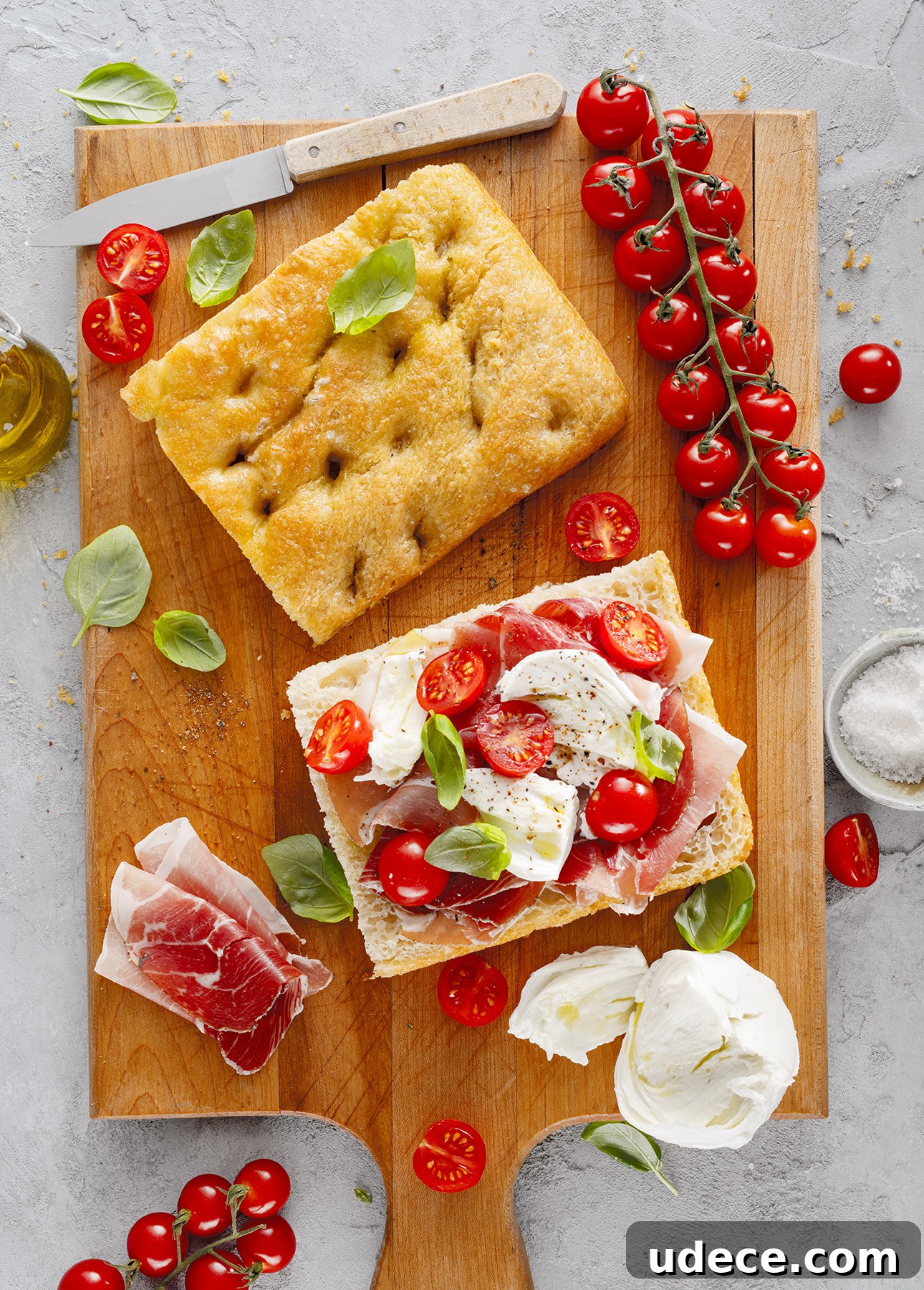 Focaccia sandwich