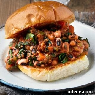 Black-Eyed Pea Sloppy Joes